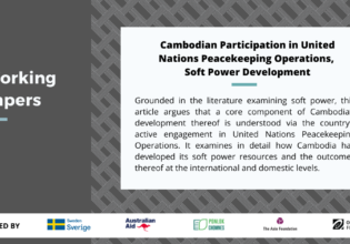 Cambodian Participation in United Nations Peacekeeping Operations, Soft Power Development