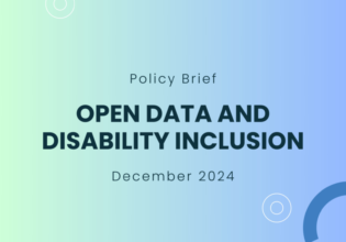 Open Data and Disability Inclusion