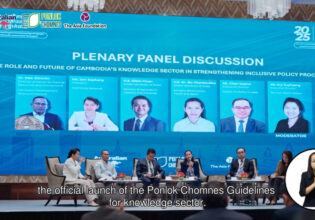 Ponlok Chomnes brings you back to the National Policy Forum 2025: Watch the Video Highlight