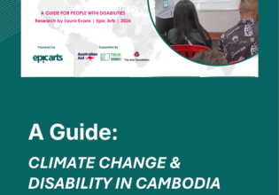 A Guide: Climate Change & Disability in Cambodia